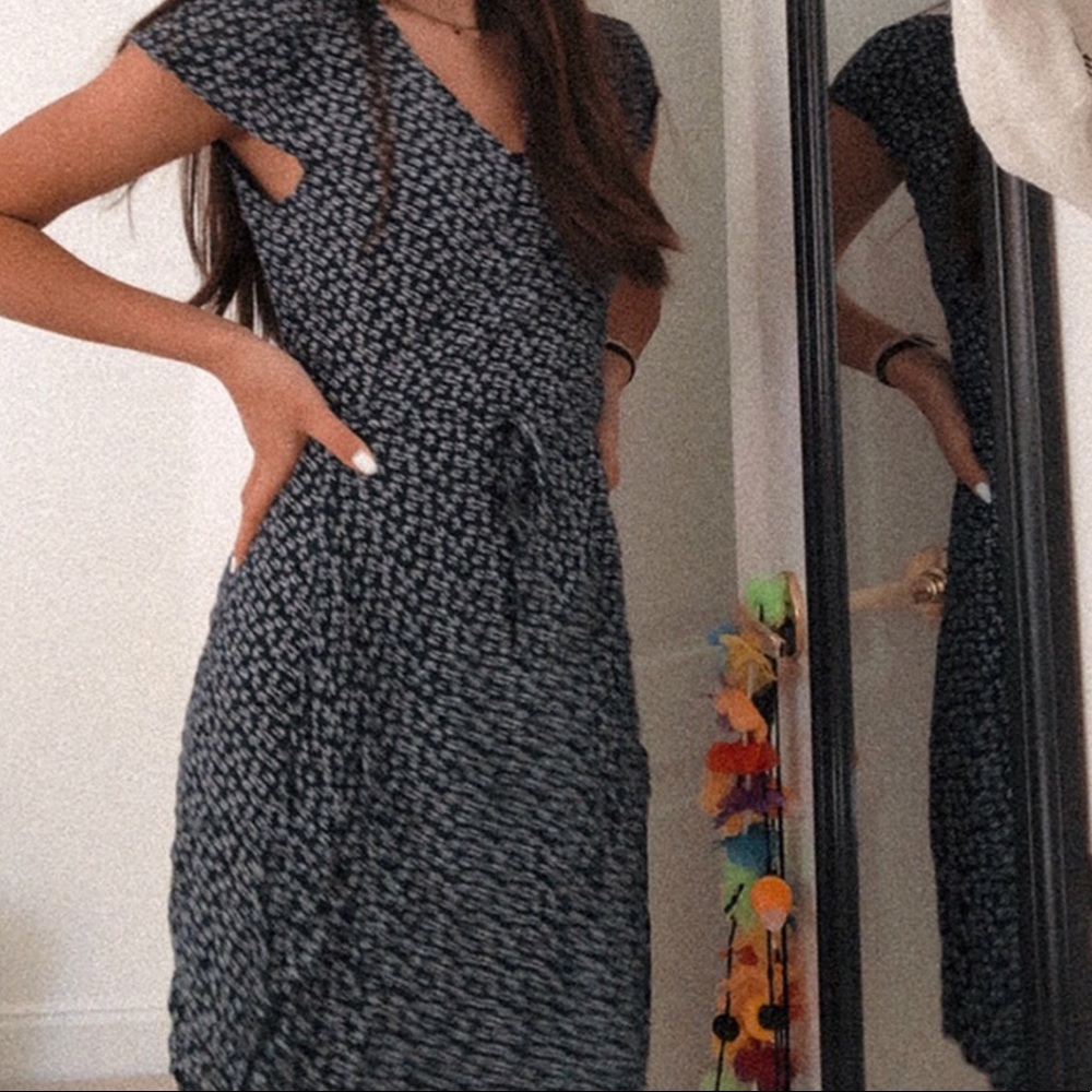 brandy melville wrap dress